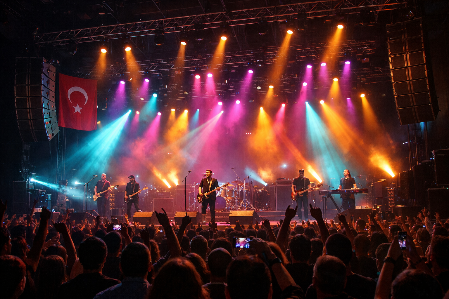 Türkiye'de canlı müzik sahne performansı