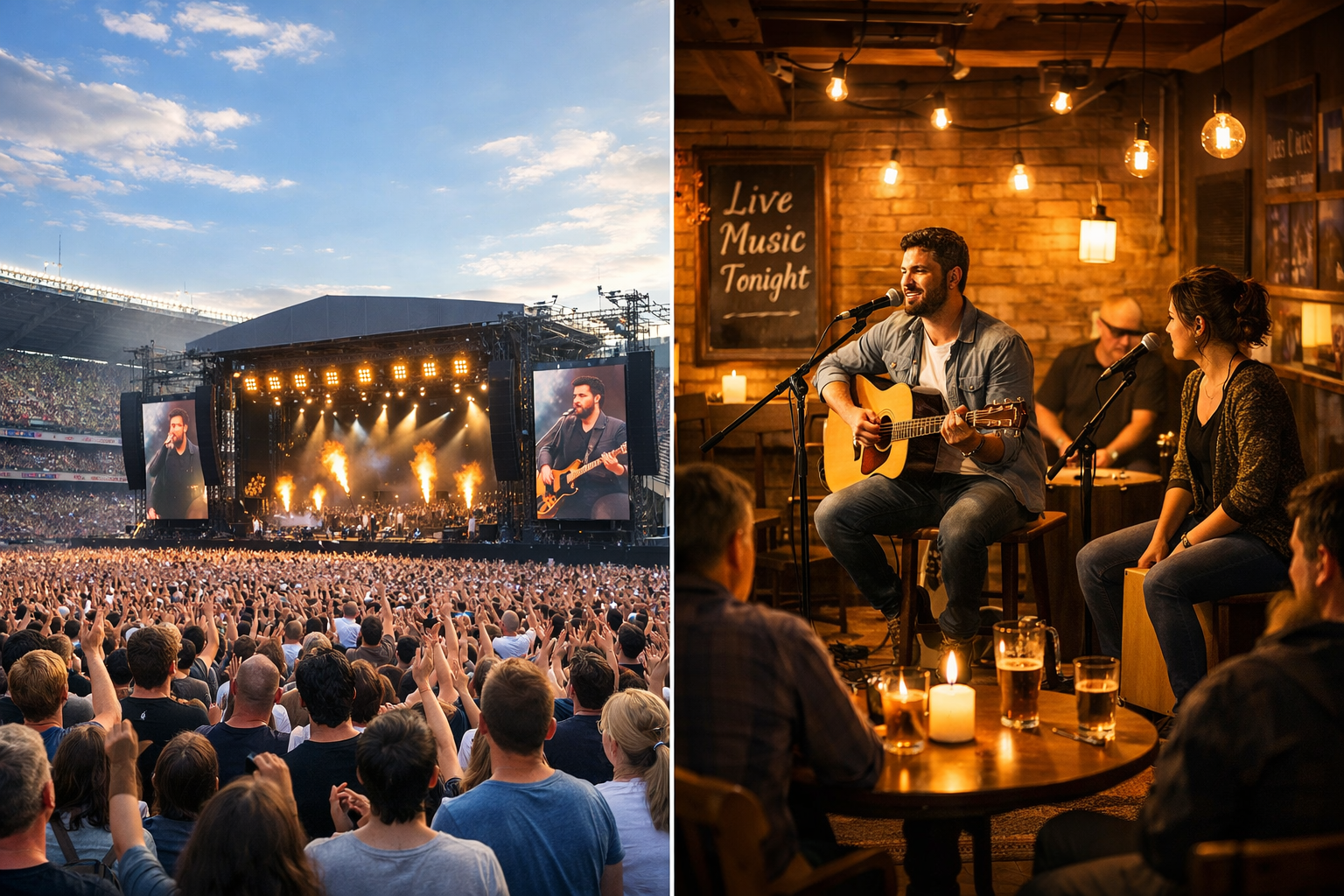 Farklı festival formatları ve etkinlik türleri