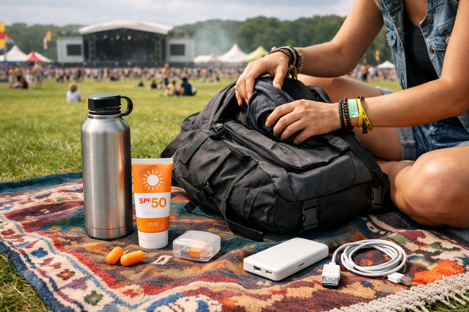 Festival için konfor ve hazırlık önerileri